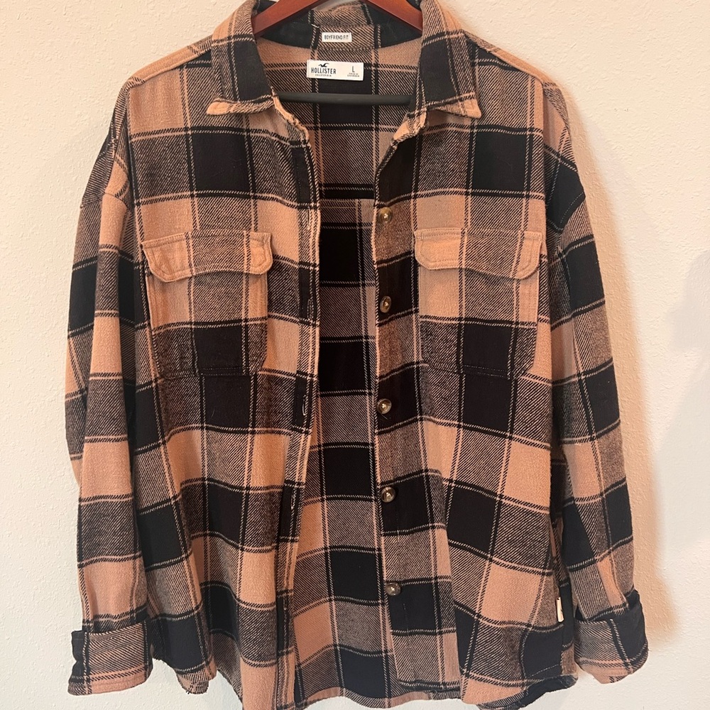 COPY - Hollister boyfriend fit flannel
